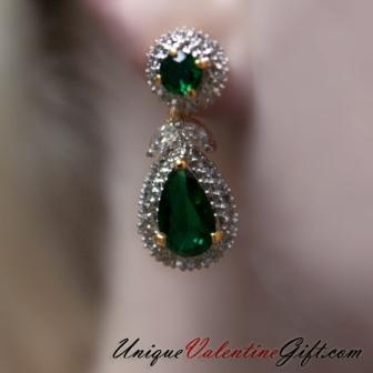 Jacqueline Kennedy Emerald Earrings 